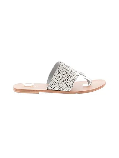 Pre-owned Assorted Brands Sandals In Ivory