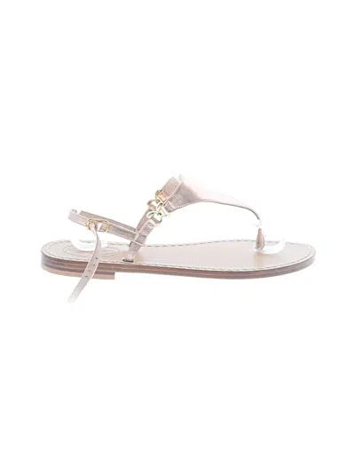 Pre-owned Assorted Brands Sandals In Ivory