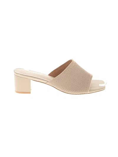 Pre-owned Assorted Brands Sandals In Ivory