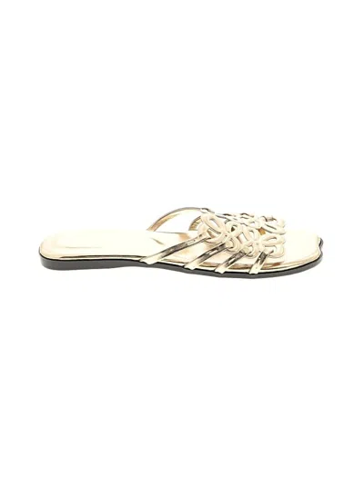 Pre-owned Assorted Brands Sandals In Ivory