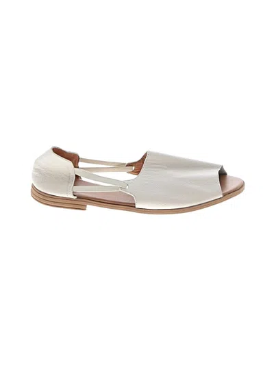 Pre-owned Assorted Brands Sandals In Ivory