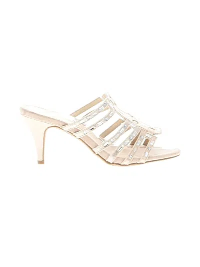 Pre-owned Assorted Brands Sandals In Ivory