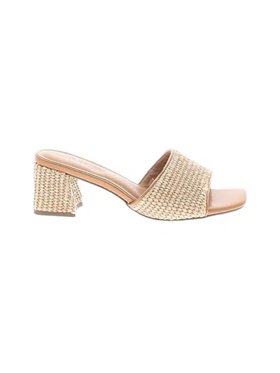 Pre-owned Assorted Brands Sandals In Ivory