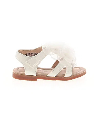 Pre-owned Assorted Brands Kids' Sandals In Ivory