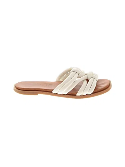 Pre-owned Assorted Brands Sandals In Ivory