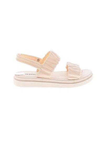 Pre-owned Assorted Brands Sandals In Ivory