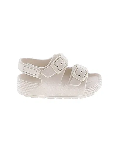 Pre-owned Assorted Brands Kids' Sandals In Ivory