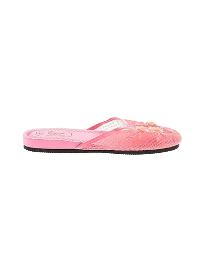 Pre-owned Assorted Brands Sandals In Pink