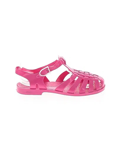 Pre-owned Assorted Brands Sandals In Pink
