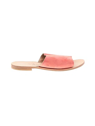 Pre-owned Assorted Brands Sandals In Pink