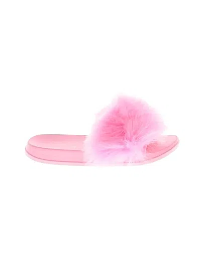 Pre-owned Assorted Brands Sandals In Pink