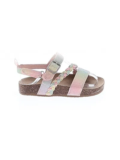Pre-owned Assorted Brands Kids' Sandals In Pink