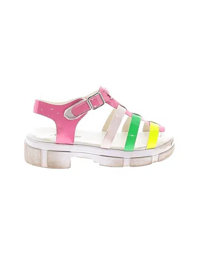 Pre-owned Assorted Brands Kids' Sandals In Pink