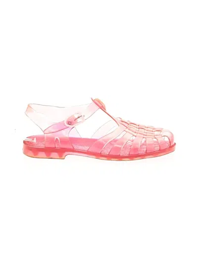 Pre-owned Assorted Brands Sandals In Pink