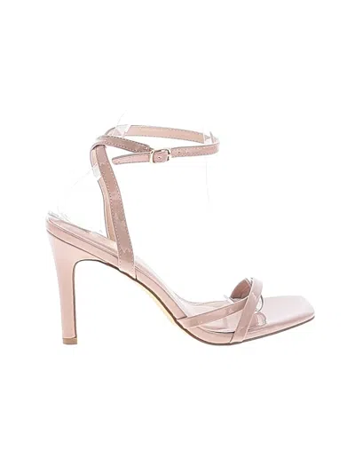 Pre-owned Assorted Brands Sandals In Pink