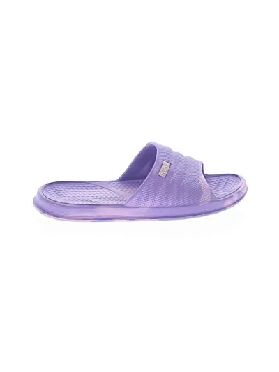 Pre-owned Assorted Brands Sandals In Purple