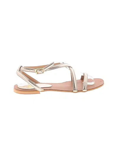 Pre-owned Assorted Brands Sandals In Silver