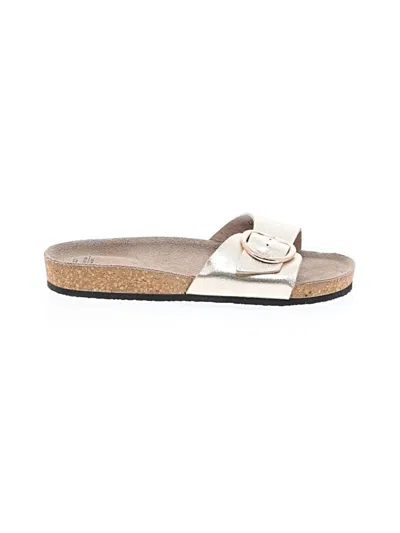 Pre-owned Assorted Brands Sandals In Silver