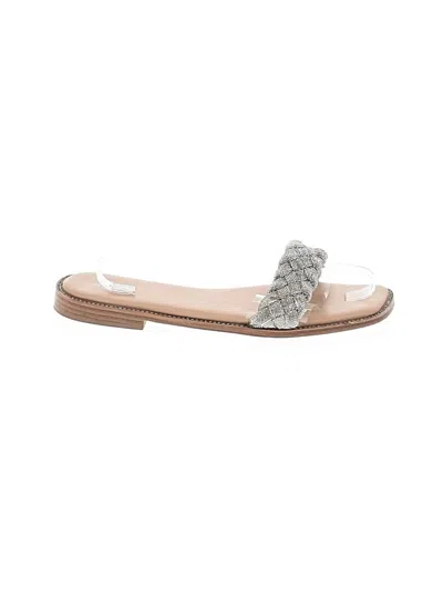 Pre-owned Assorted Brands Sandals In Silver