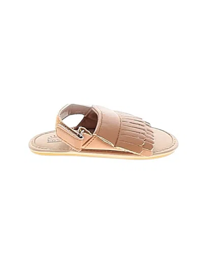 Pre-owned Assorted Brands Kids' Sandals In Tan