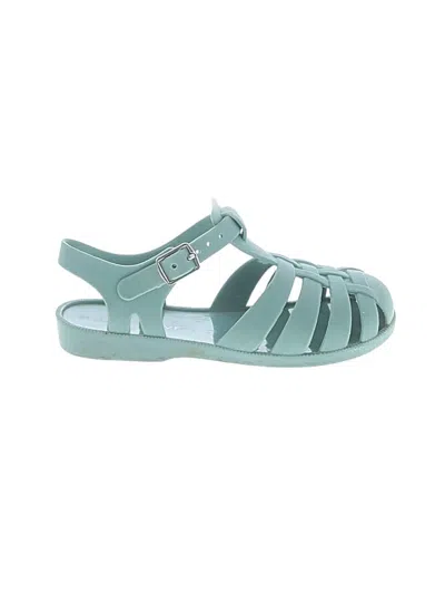 Pre-owned Assorted Brands Kids' Sandals In Teal