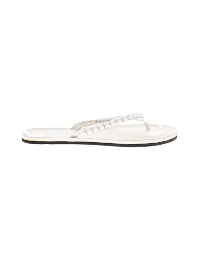 Pre-owned Assorted Brands Sandals In White