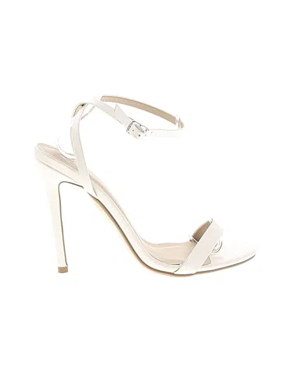 Pre-owned Assorted Brands Sandals In White