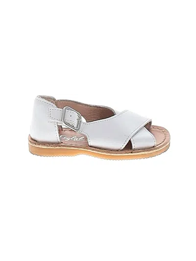 Pre-owned Assorted Brands Kids' Sandals In White
