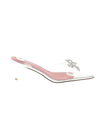 Pre-owned Assorted Brands Sandals In White