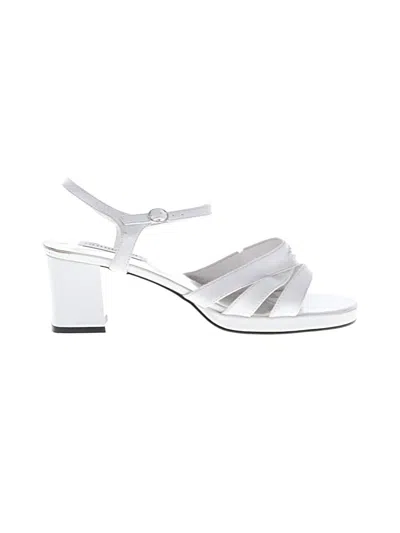 Pre-owned Assorted Brands Sandals In White