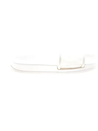 Pre-owned Assorted Brands Sandals In White