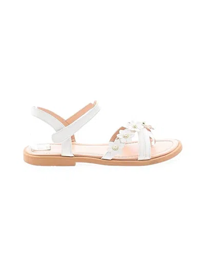 Pre-owned Assorted Brands Sandals In White