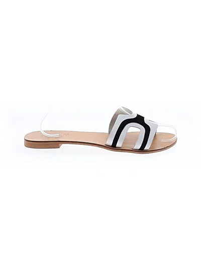 Pre-owned Assorted Brands Sandals In White