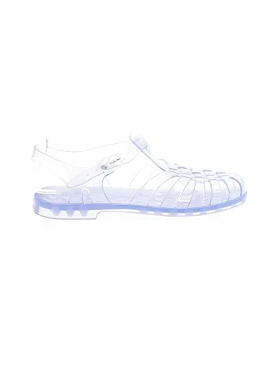 Pre-owned Assorted Brands Sandals In White