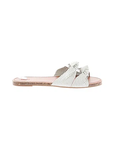 Pre-owned Assorted Brands Sandals In White