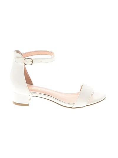 Pre-owned Assorted Brands Kids' Sandals In White