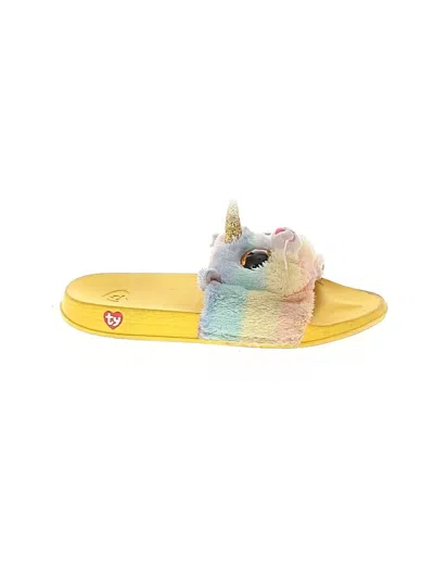 Pre-owned Assorted Brands Sandals In Yellow