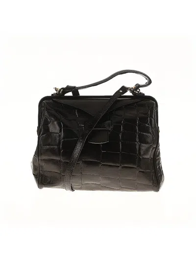 Pre-owned Assorted Brands Satchel In Black