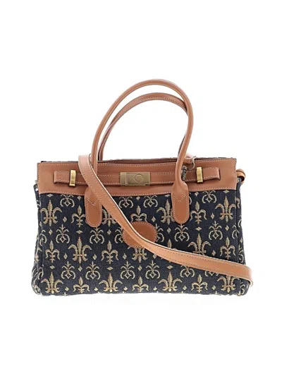 Pre-owned Assorted Brands Satchel In Blue