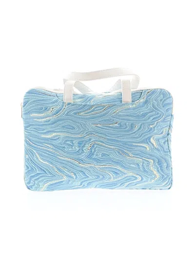 Pre-owned Assorted Brands Satchel In Blue