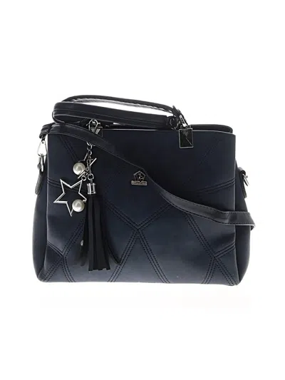 Pre-owned Assorted Brands Satchel In Blue