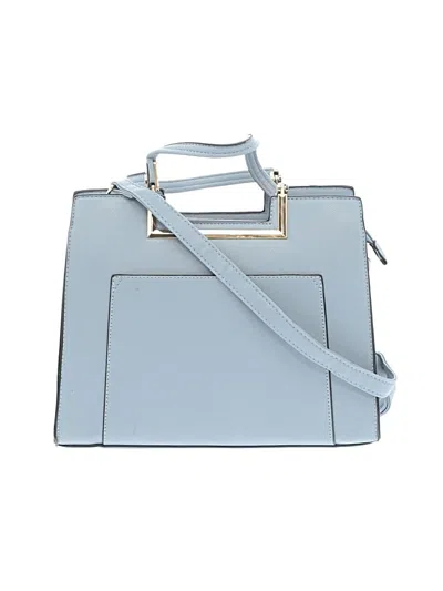 Pre-owned Assorted Brands Satchel In Blue