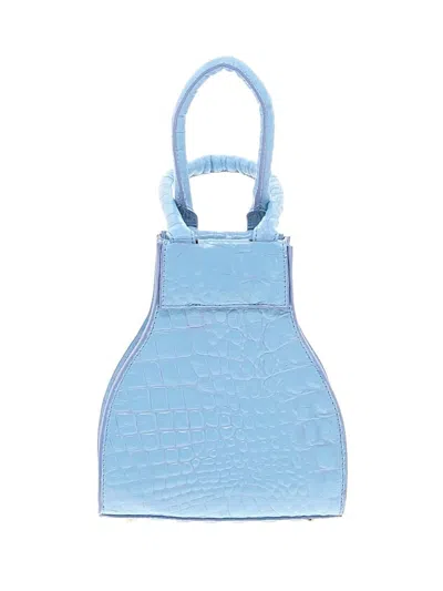 Pre-owned Assorted Brands Satchel In Blue
