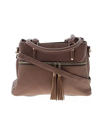 Pre-owned Assorted Brands Satchel In Brown