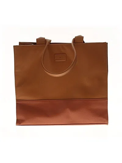 Pre-owned Assorted Brands Satchel In Brown