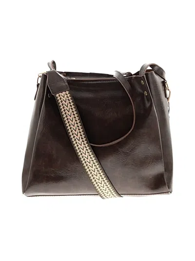 Pre-owned Assorted Brands Satchel In Brown