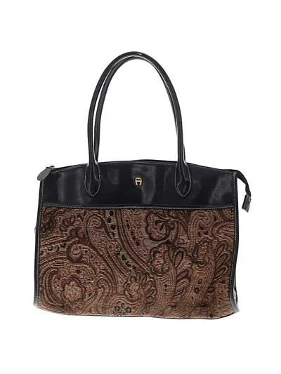 Pre-owned Assorted Brands Satchel In Brown