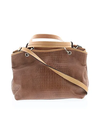 Pre-owned Assorted Brands Satchel In Brown