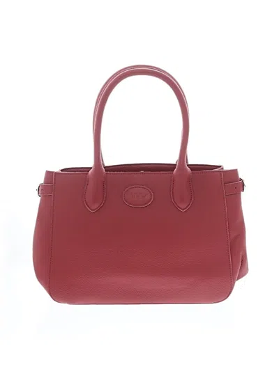 Pre-owned Assorted Brands Satchel In Burgundy