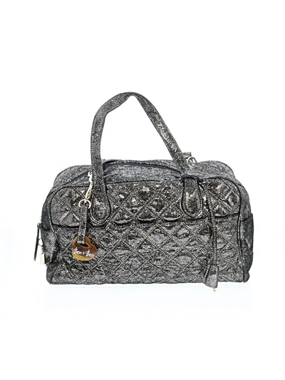 Pre-owned Assorted Brands Satchel In Gray